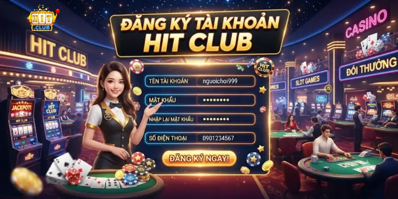 Đăng ký tài khoản Hit Club