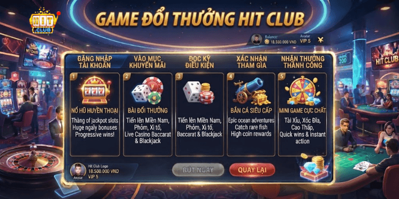 Game đổi thưởng Hit Club